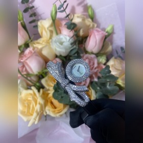 Chanel ювелирный часы из серии RUBAN Ремешок с узором, покрытый