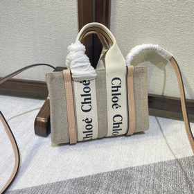 Chloe Tote-Bag, Woody mini с мини-плечевым ремнем Модель： 6060 Эт