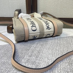 Chloe Tote-Bag, Woody mini с мини-плечевым ремнем Модель： 6060 Эт