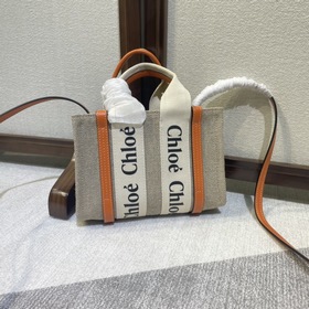 Chloe Tote-Bag, Woody mini с мини-плечевым ремнем Модель： 6060 Э