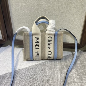Chloe Tote-Bag, Woody mini с мини-плечевым ремнем Модель： 6060 Э
