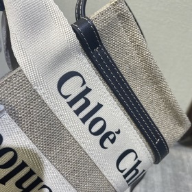 Chloe Tote-Bag, Woody mini с мини-плечевым ремнем Модель： 6060 Э