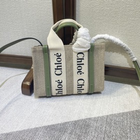 Chloe Tote-Bag, Woody mini с мини-плечевым ремнем Модель： 6060 Э