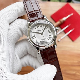 Chopard Happy Sport часы 36 мм Бриллианты вечны. Свободно скользя