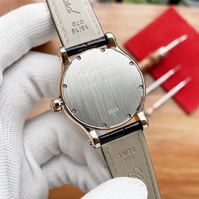Chopard Happy Sport 36 мм Бриллианты вечны. Серебристые шарики с 