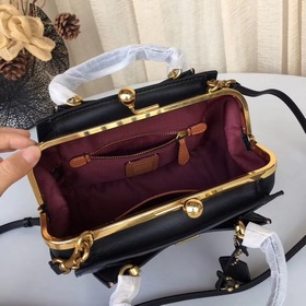 Сумка Coach Классическая сумка с логотипом из прочного полотна и 