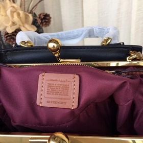 Сумка Coach Классическая сумка с логотипом из прочного полотна и 