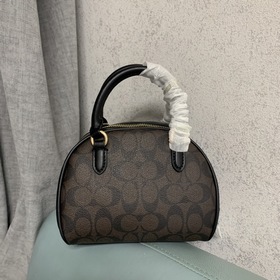Сумка Coach/Coach в форме булочки, ретро-сумка в форме полумесяца