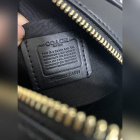 Сумка Coach/Coach в форме булочки, ретро-сумка в форме полумесяца