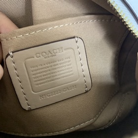 Сумка Coach/Coach в форме булочки, ретро-сумка в форме полумесяца