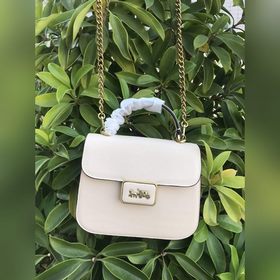 Coach/Coach Модель C4820 Кожа с узором «галька» Логотип с застежк