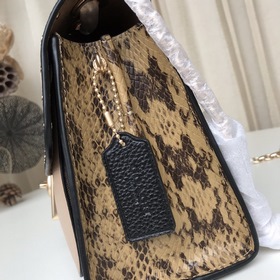 COACH/Кожаная сумка для женщин, модель c1538 Lane shoulder, двухц