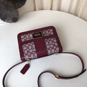 Coach/蔻驰 Модель 4615 Alie Классическая сумка из кожи с классическ