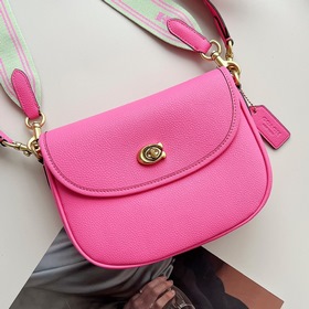 Coach, модель ca094, полностью кожаная сумка в стиле ретро, сумка