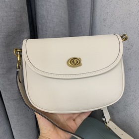 Coach, модель ca094, полностью кожаная сумка в стиле ретро, сумка