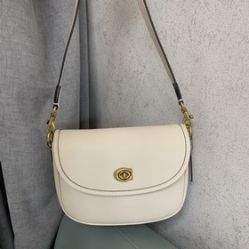 Coach, модель ca094, полностью кожаная сумка в стиле ретро, сумка