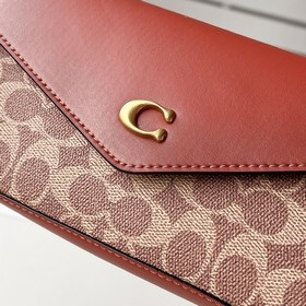 Coach/蔻驰 Старая модная сумка через плечо с буквой на передней час