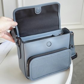 Coach, модель № C9871, сумка Sullivan с тиснением, через плечо. 