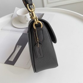 Coach/Coach Модель ca094 Кожаная сумка в стиле ретро с кожаным ре