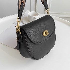 Coach/Coach Модель ca094 Кожаная сумка в стиле ретро с кожаным ре