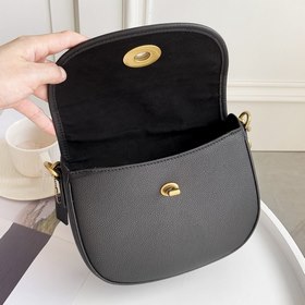 Coach/Coach Модель ca094 Кожаная сумка в стиле ретро с кожаным ре