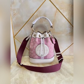Coach, модель 7964, средний размер, сумка-бакет Длинные плечевые