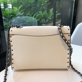 Coach, модель 29389, маленькая женская сумка через плечо из кожи 