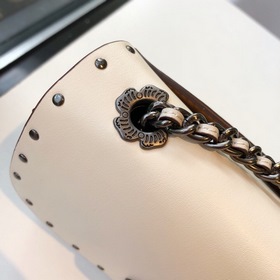 Coach, модель 29389, маленькая женская сумка через плечо из кожи 