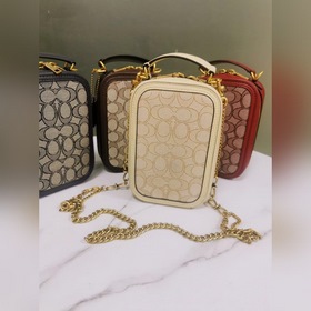 COACH/蔻驰 Женская классическая модная сумка через плечо Модель 486