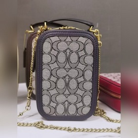 COACH/蔻驰 Женская классическая модная сумка через плечо Модель 486