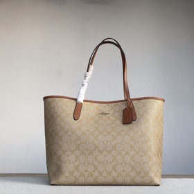 Coach Модель： C5696 City Tote Классическая сумка с застежкой-кн