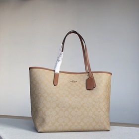 Coach Модель： C5696 City Tote Классическая сумка с застежкой-кн
