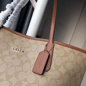 Coach Модель： C5696 City Tote Классическая сумка с застежкой-кн