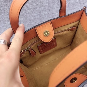 Coach/Coach Лин Лун Маленькая красавица Сумка-тоут с эмблемой, су