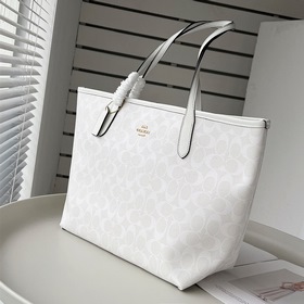 Coach, модель 5696 Новейшая модель двусторонняя сумка-тоут из ко