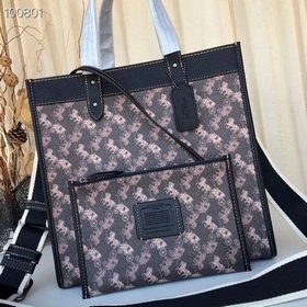 Сумка Coach с принтом С съемным чехлом на молнии, классическим ри