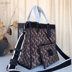 Сумка Coach с принтом С съемным чехлом на молнии, классическим ри