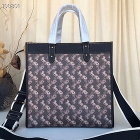 Сумка Coach с принтом С съемным чехлом на молнии, классическим ри