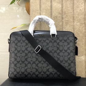 Coach, модель F73420, мужской портфель Классическая сумка из ПВХ