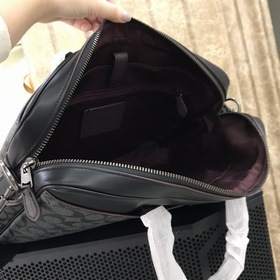 Coach, модель F73420, мужской портфель Классическая сумка из ПВХ 