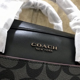 Coach, модель F73420, мужской портфель Классическая сумка из ПВХ 