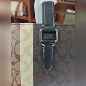 Coach/Coach Мужская сумка с полосками, сумка через плечо, портфел