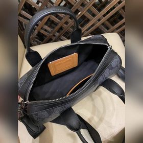 COACH/Коуч Модель CA186 Мужская классическая сумка из ткани с лог
