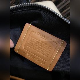 COACH/Коуч Модель CA186 Мужская классическая сумка из ткани с лог