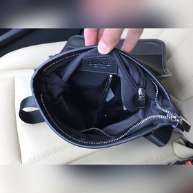 Мужская модная сумка через плечо COACH из кожи первого слоя, моде