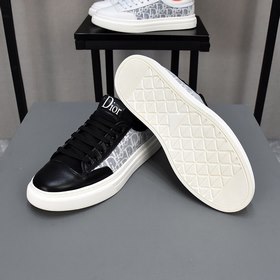 Dior Модные спортивные кроссовки Верх из кожи бычка первого слоя 