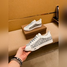 DIOR Мужская обувь высокого класса  Повседневные кеды Верхняя ч