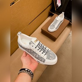 DIOR Мужская обувь высокого класса  Повседневные кеды Верхняя ч