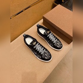 DIOR Мужская обувь высокого класса  Повседневные кеды Верхняя ч