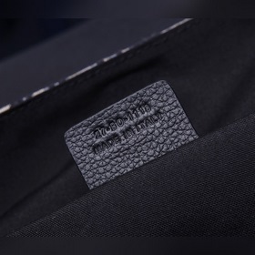 Мужской рюкзак Dior Oblique Модель： CD： 93319 Синяя ткань Фотогр